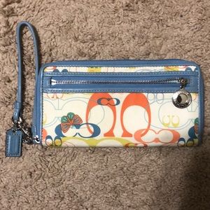 Coach wristlet